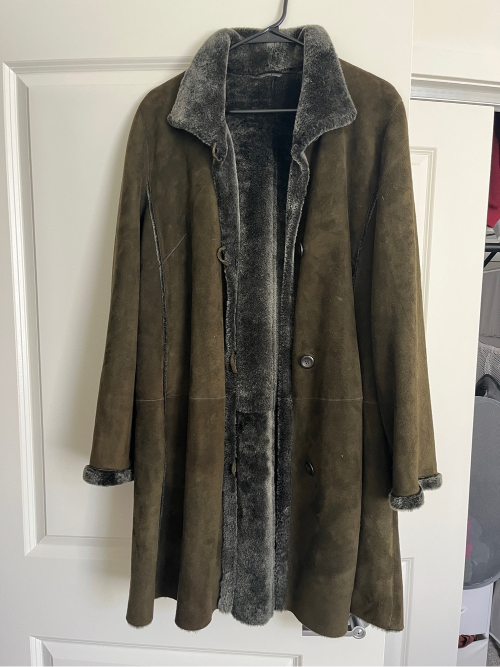 Vintage Christie Brothers Lambskin and Shearling Coat